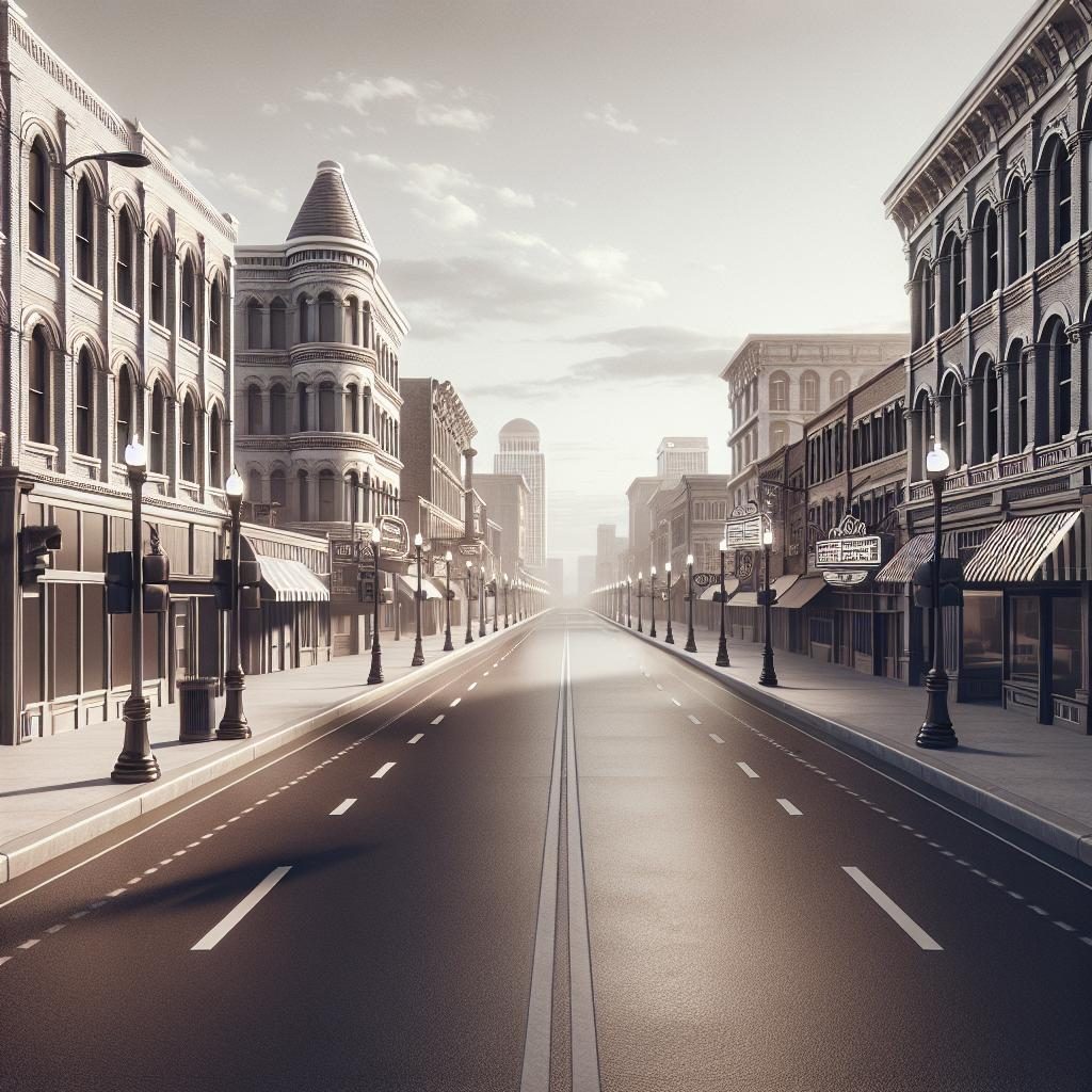 Empty Beale Street, Memphis