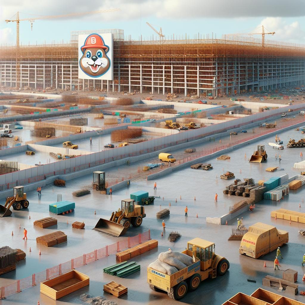 "Buc-ee's Superstore Construction Site"