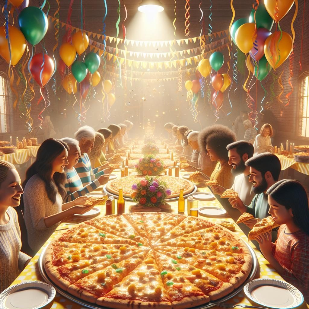 Cheese Pizza Celebration