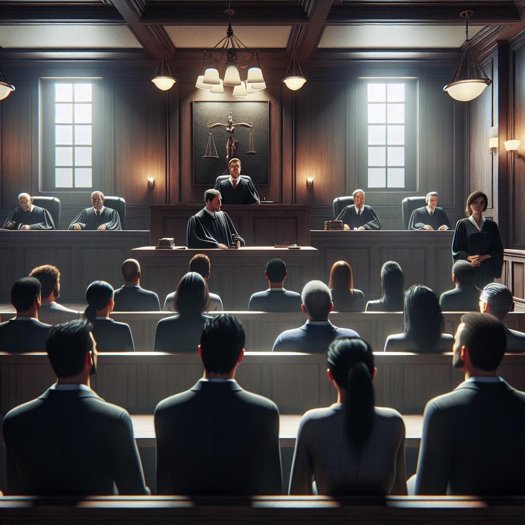 Courtroom tension theme