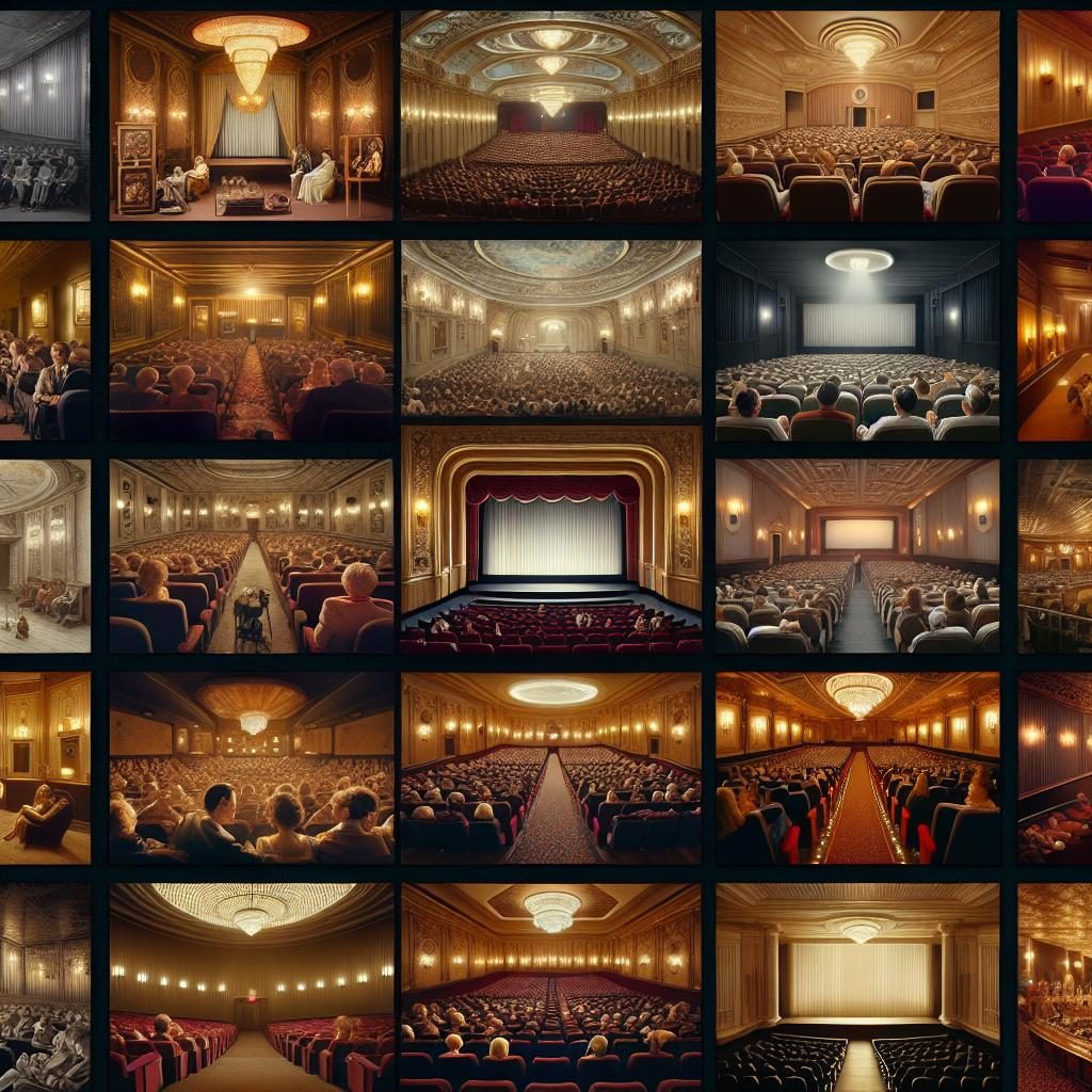 Movie Screenings Collage