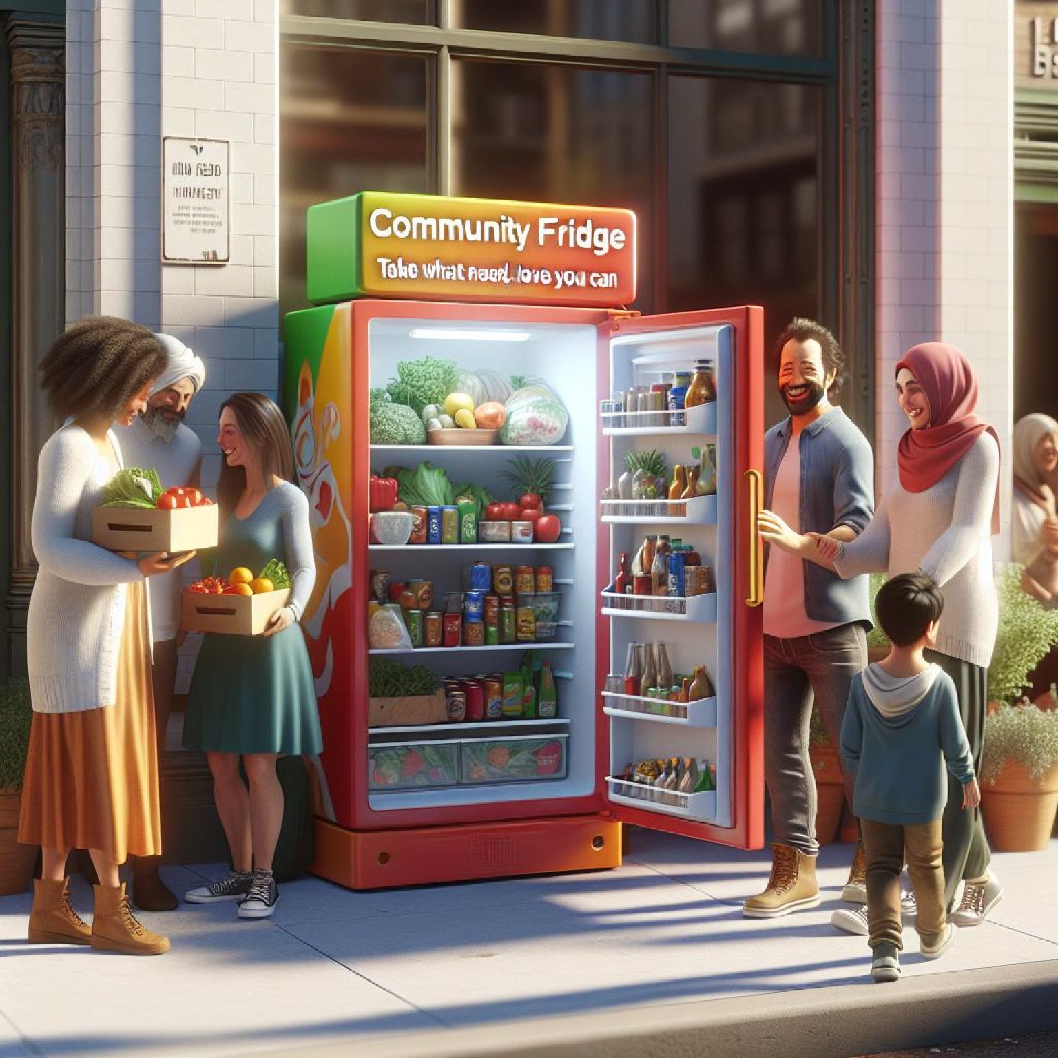 Community fridge initiative