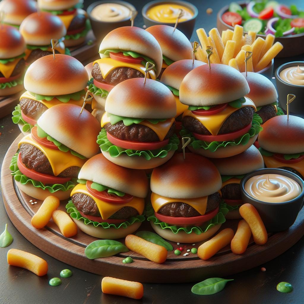 Cheeseburger Slider Feast