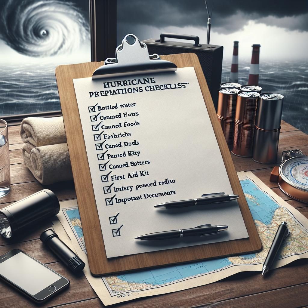 Hurricane Preparations Checklist