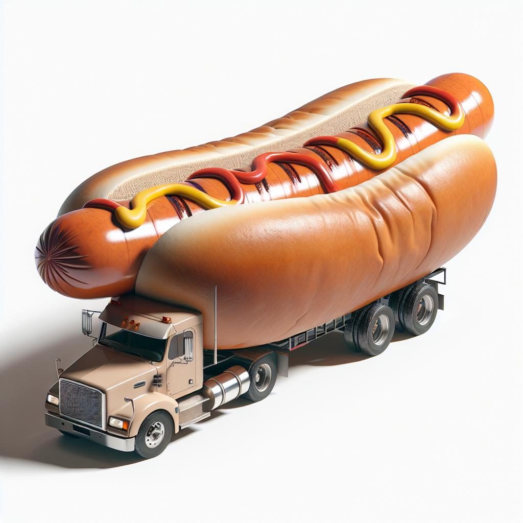 Giant Hot Dog Vehicle