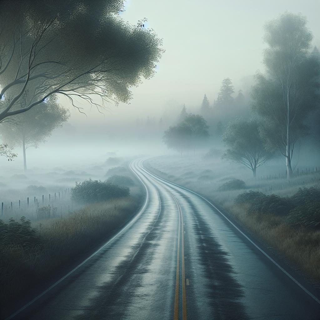 Foggy Morning Drive