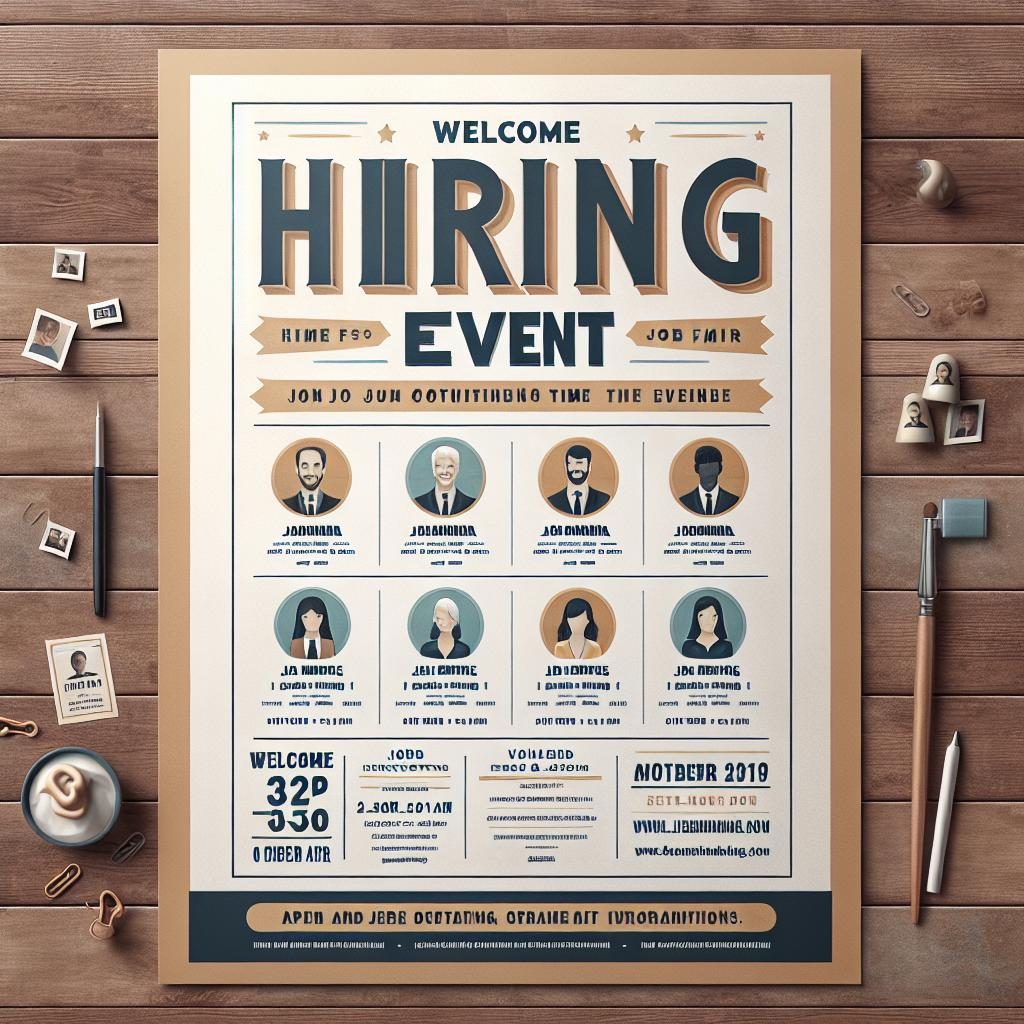 Hiring Event Flyer