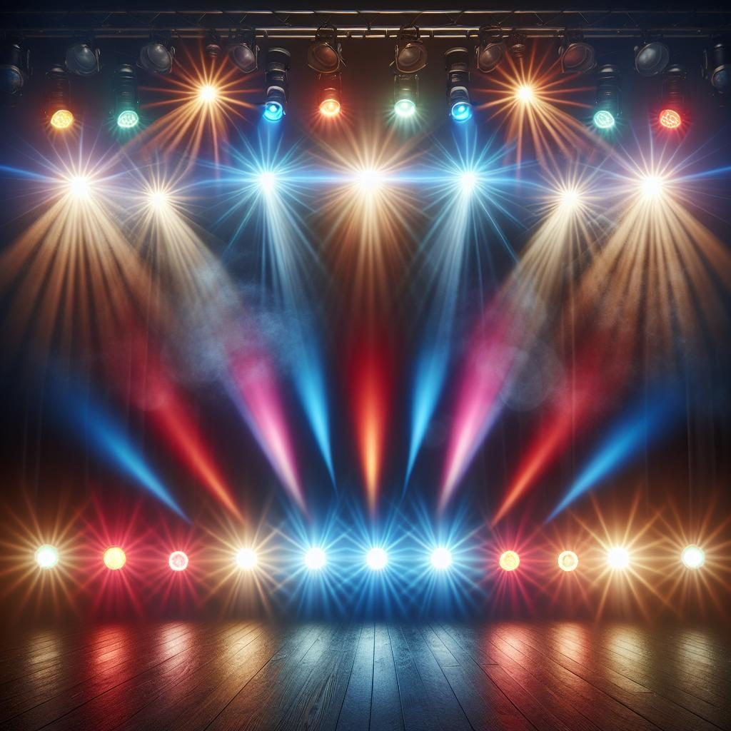 Bright Stage Lights