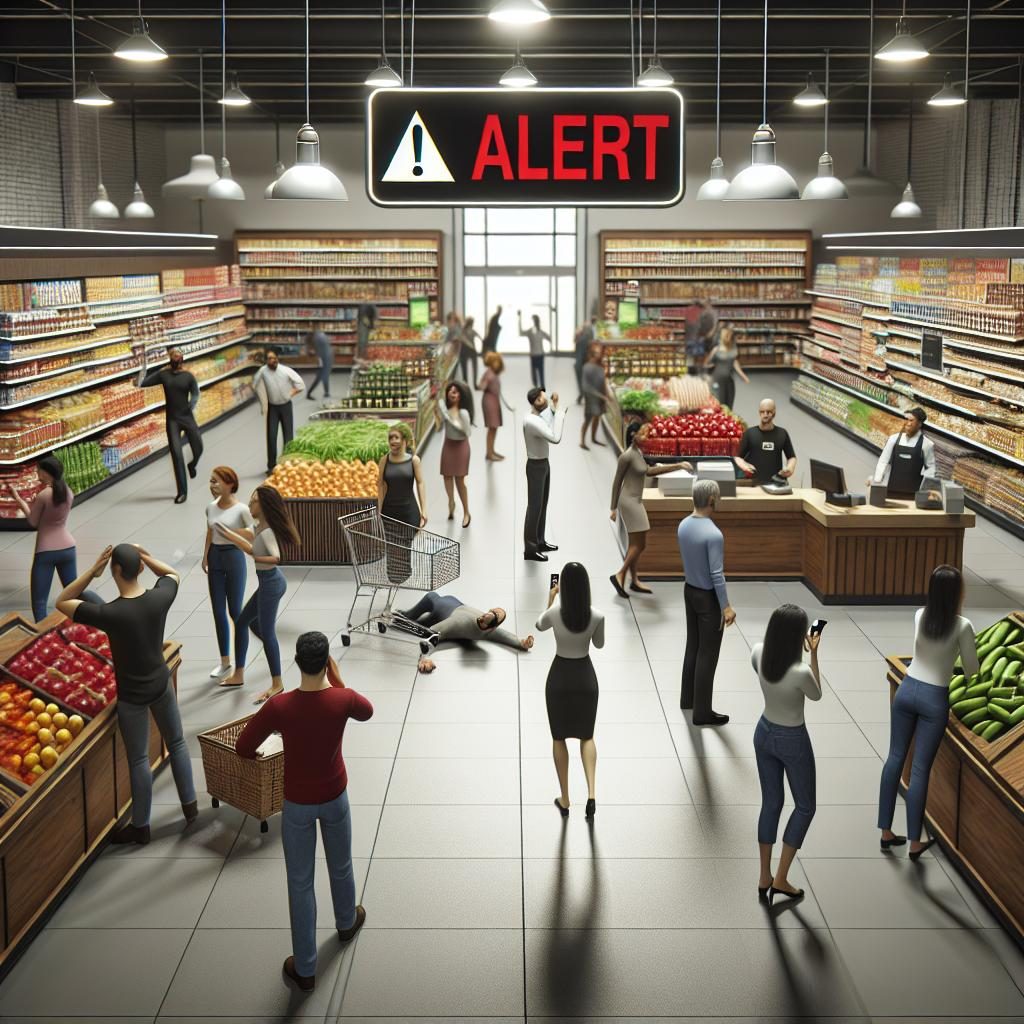 Grocery Store Heist Alert