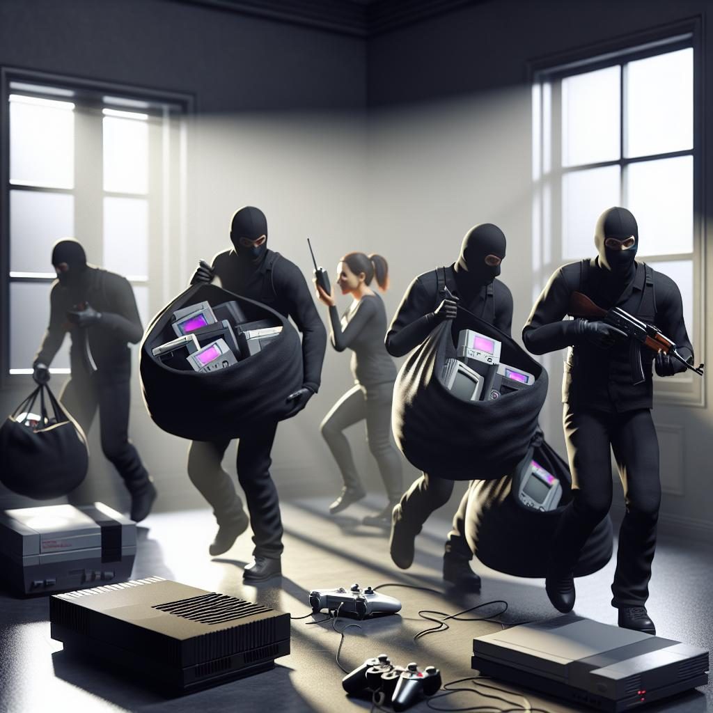 Game consoles heist