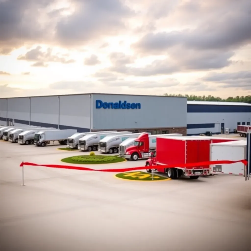 Donaldson Co. Inc. Opens New Distribution Center in Olive Branch, Creating Jobs and Economic Growth