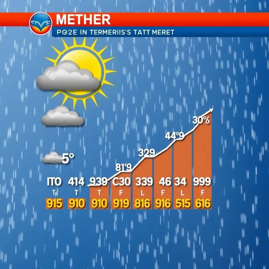 Weather Forecast: Cooler Temperatures and Rain Chances Ahead for Memphis