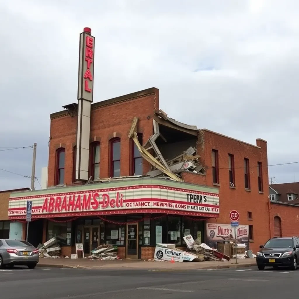 Memphis Community Mourns the Loss of Historic Abraham's Deli After Building Collapse