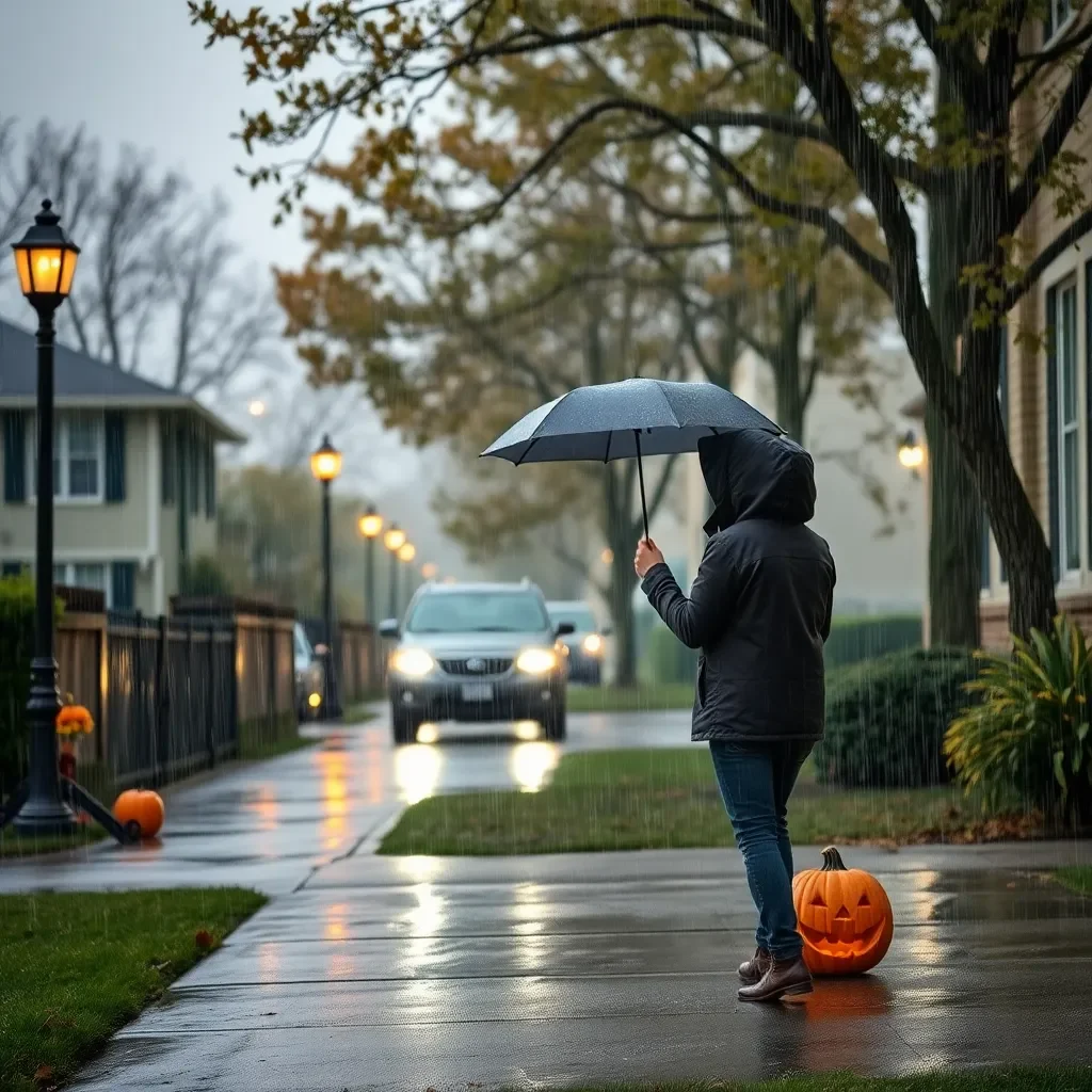 Memphis Gears Up for a Rainy Halloween as Forecast Predicts Heavy Showers and Breezy Conditions