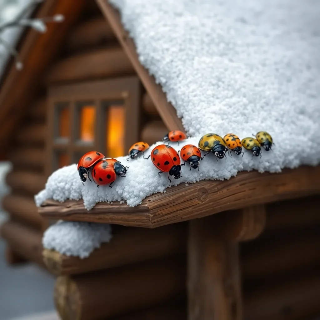 Lively Ladybugs Flock to Memphis in Search of a Cozy Winter Hideaway