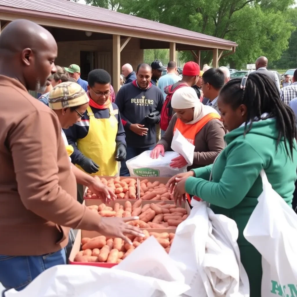 Memphis Unites for Sweet Potato Giveaway to Combat Food Insecurity