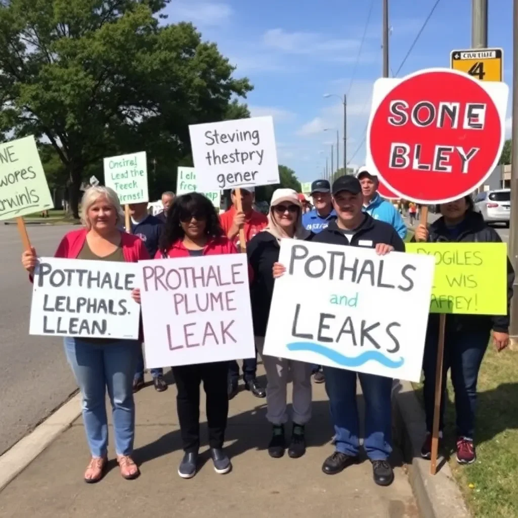 Whitehaven Residents Rally for Repairs as Potholes and Water Leaks Persist