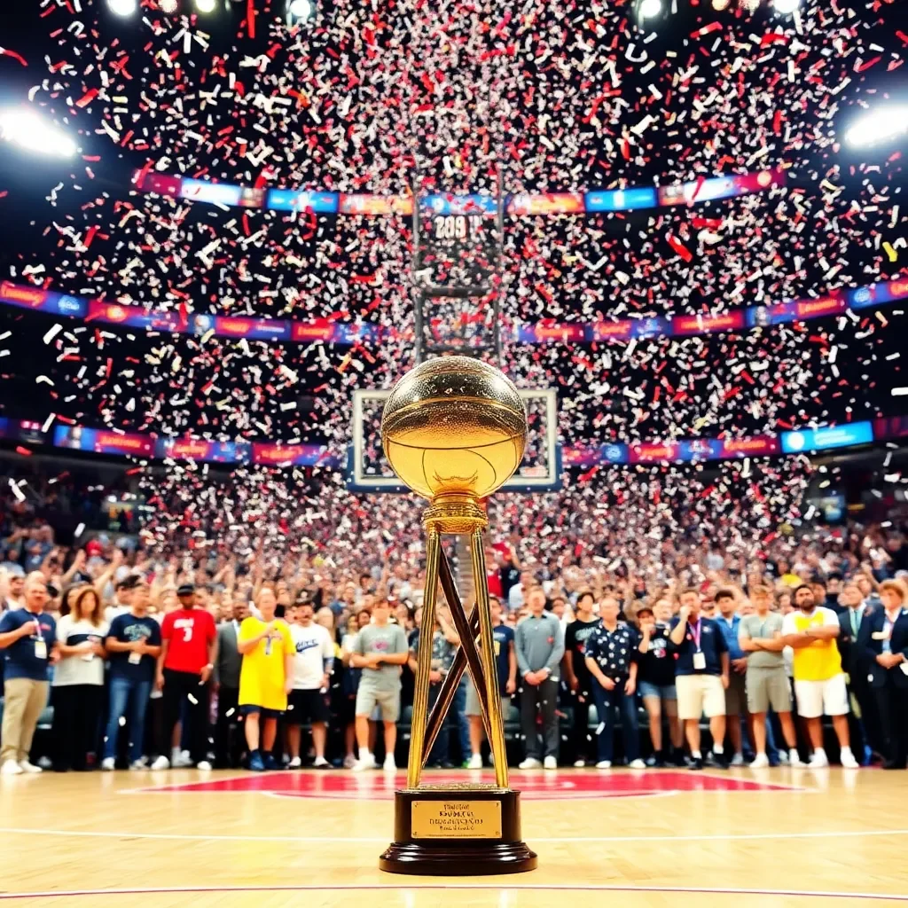 Memphis Grizzlies Celebrate Historic First NBA Cup Win