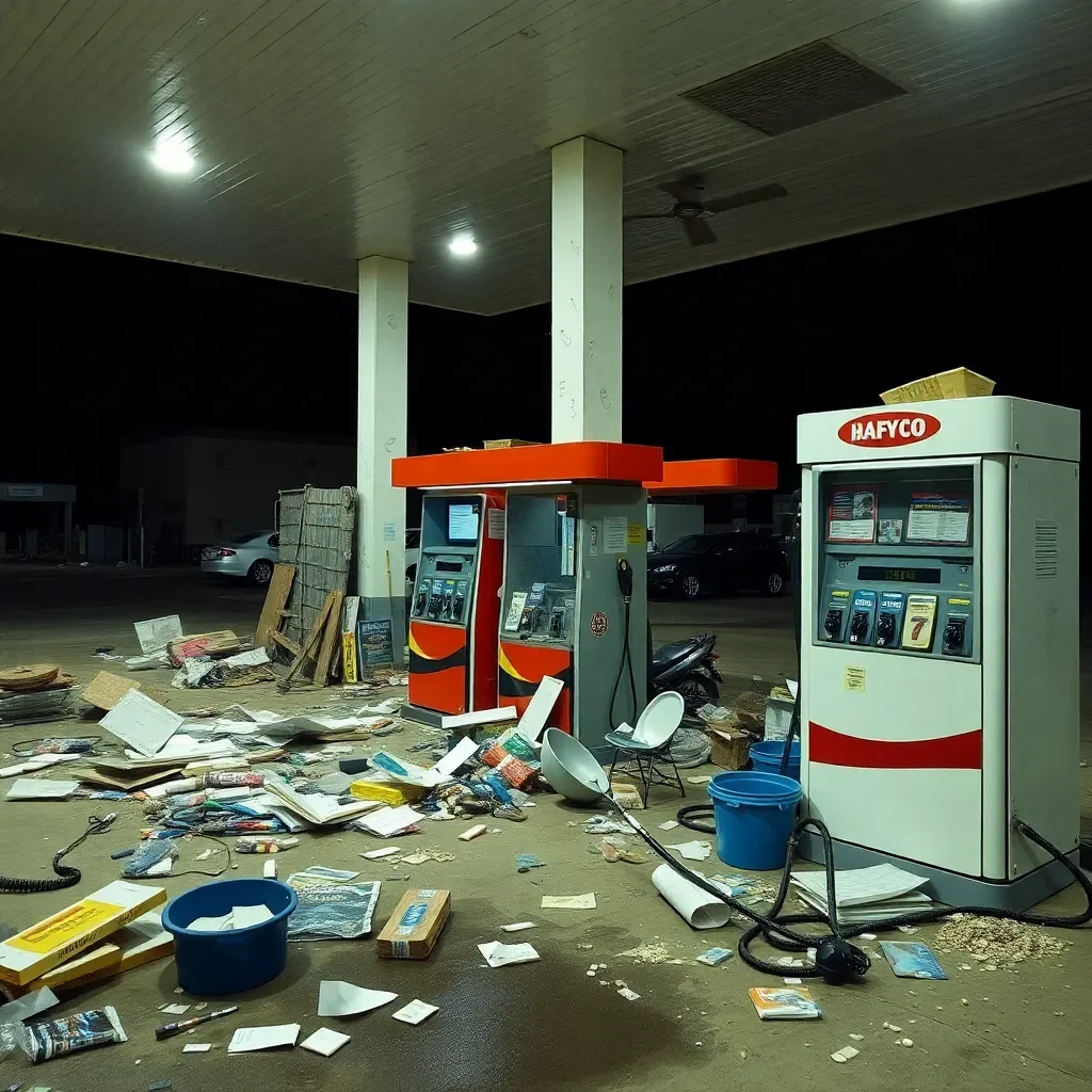 Memphis Man Pulls Off Daring Theft During Gas Station Rumble