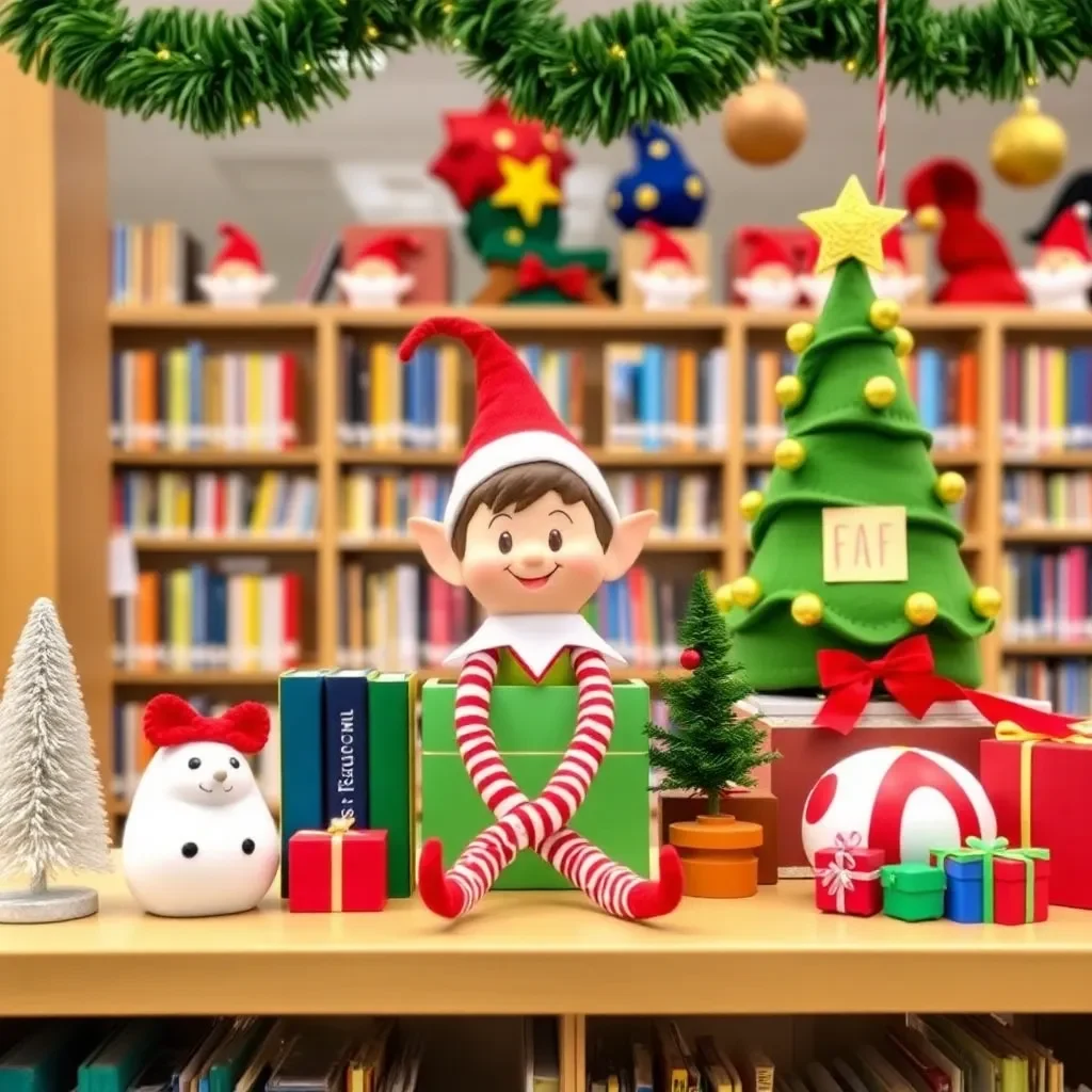 Horn Lake Celebrates the Holidays with Exciting Elf on the Shelf Tradition at M.R. Dye Public Library