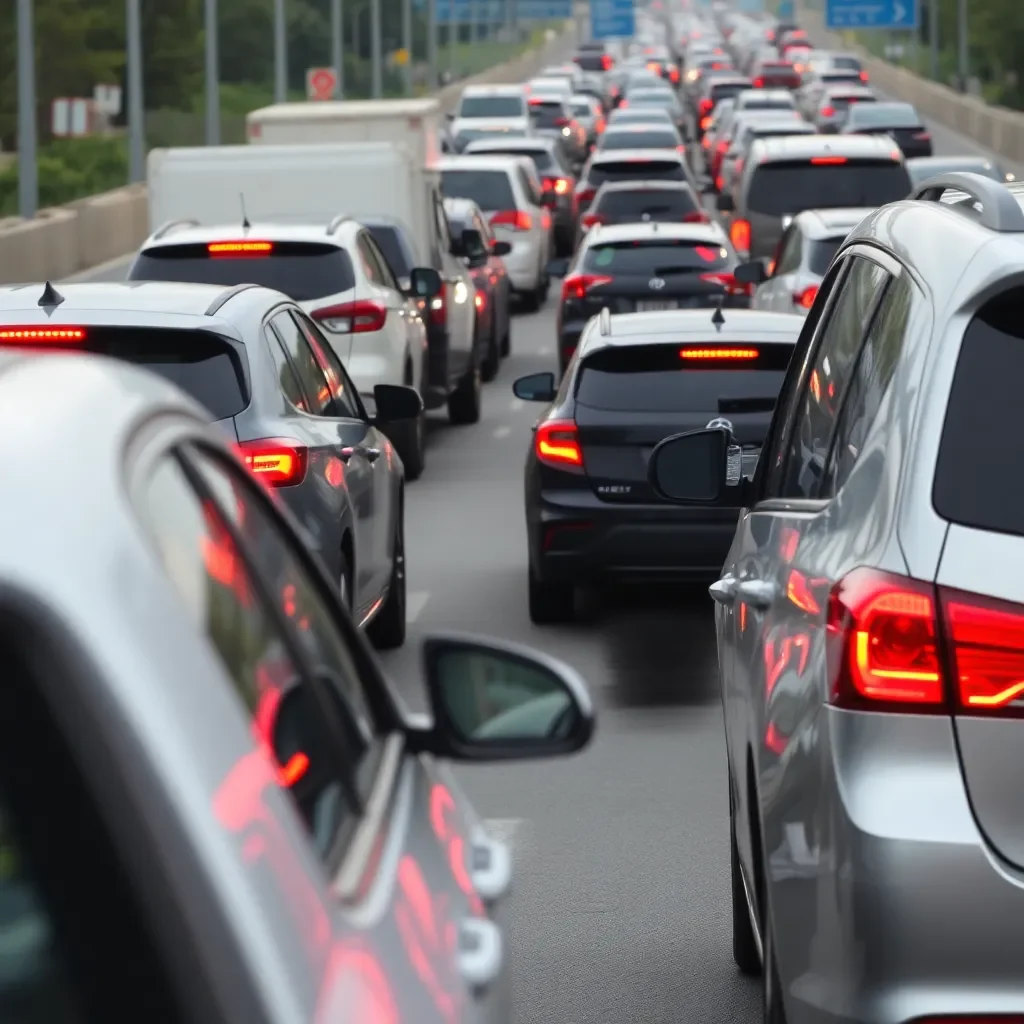 Traffic Trouble in Memphis: Multi-Car Crash Causes Major Delays on I-240