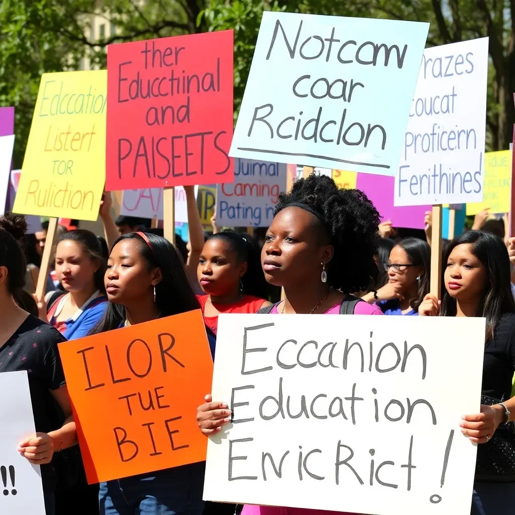 Rally in Memphis Highlights Activism Against School District's Bans and Advocates for Free Speech Rights