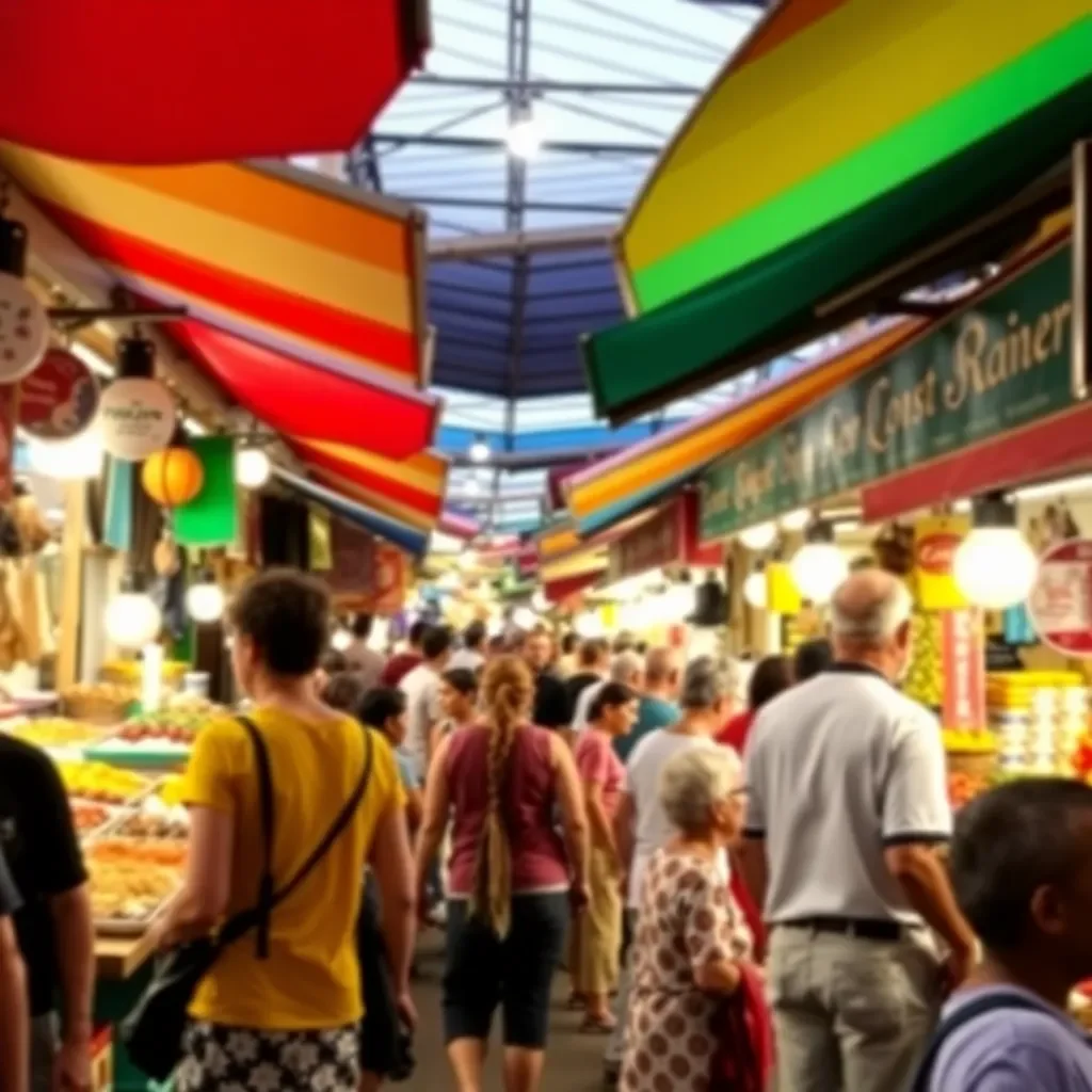 Explore the Vibrant Community Life at Memphis' Crosstown Concourse: A Day in Full Color