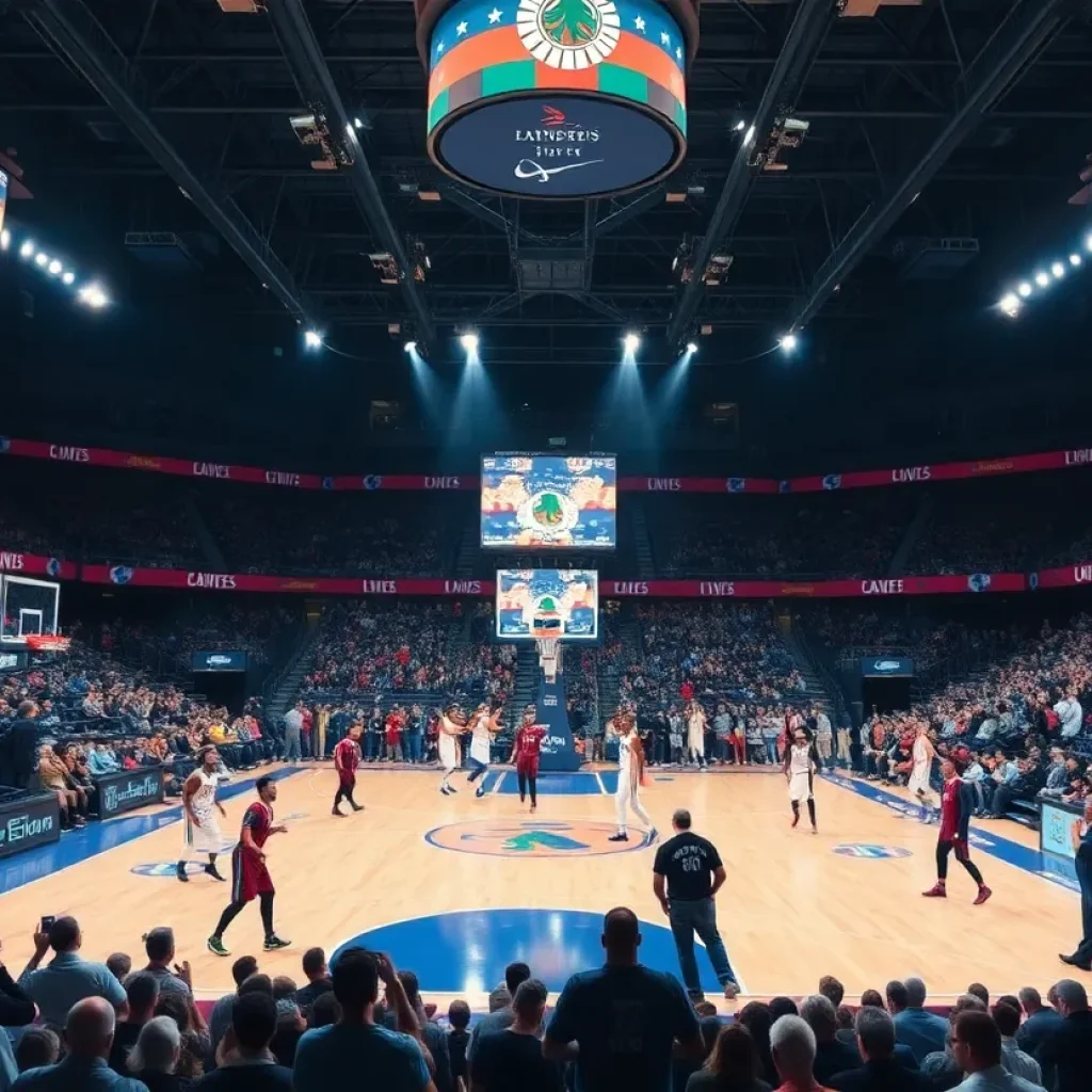 Intense action from the Clippers vs Grizzlies game