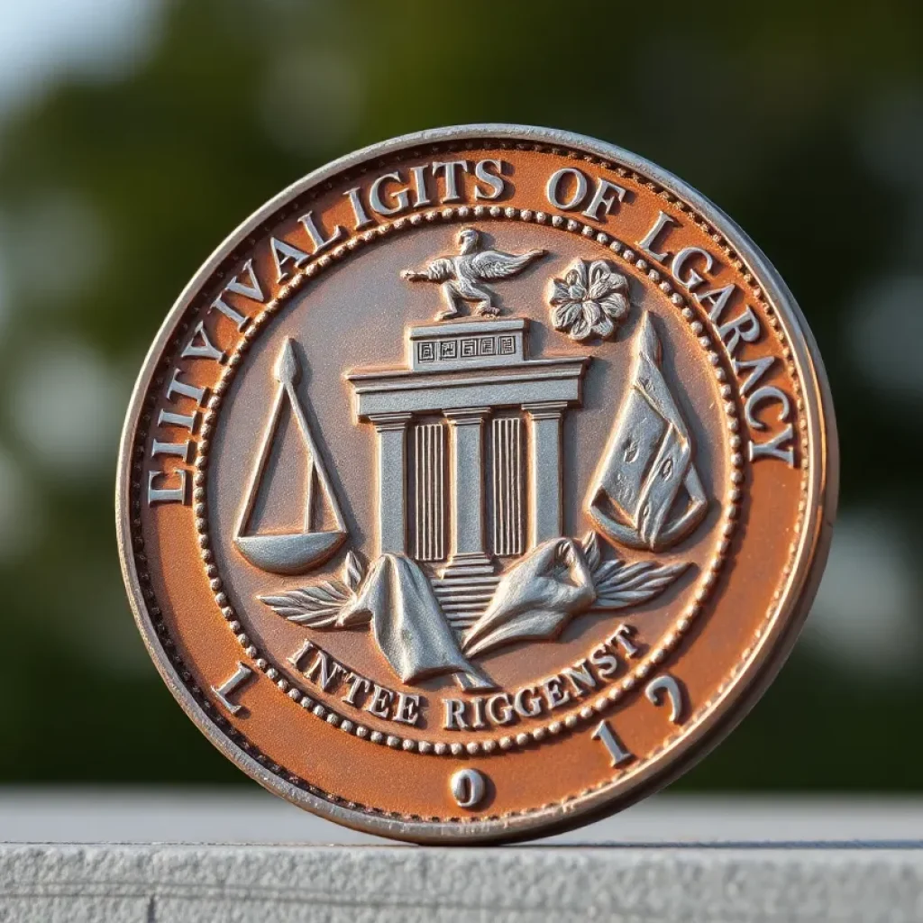 Artistic representation of the quarter honoring Ida B. Wells