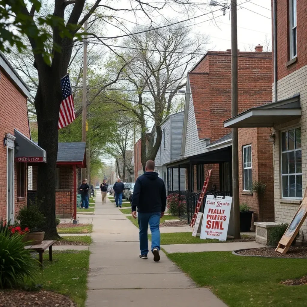 A view of a typical Memphis neighborhood affected by recent crime incidents.