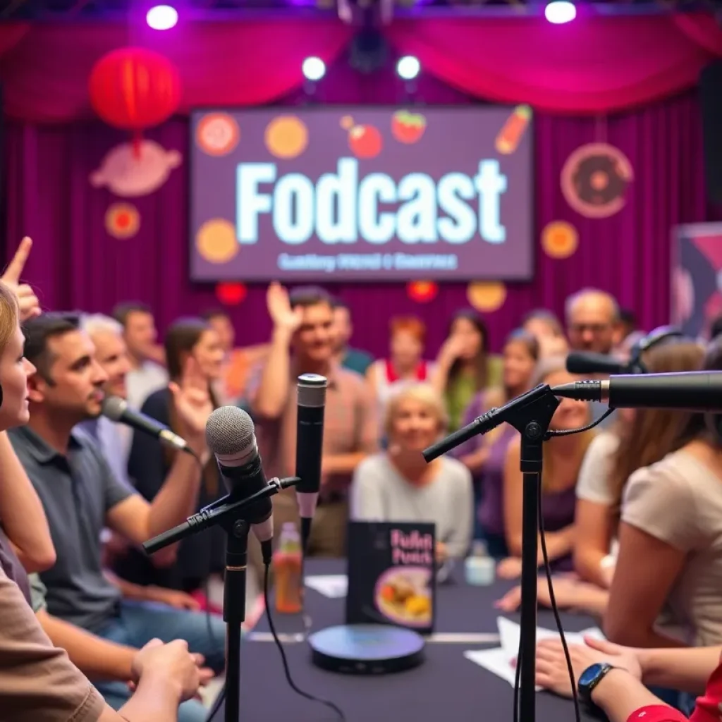 Audience enjoying The Sporkful podcast live taping in Memphis