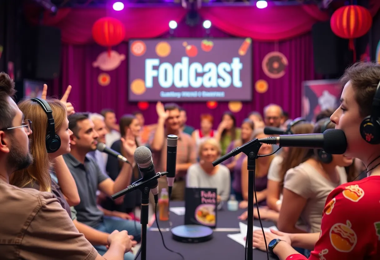 Audience enjoying The Sporkful podcast live taping in Memphis