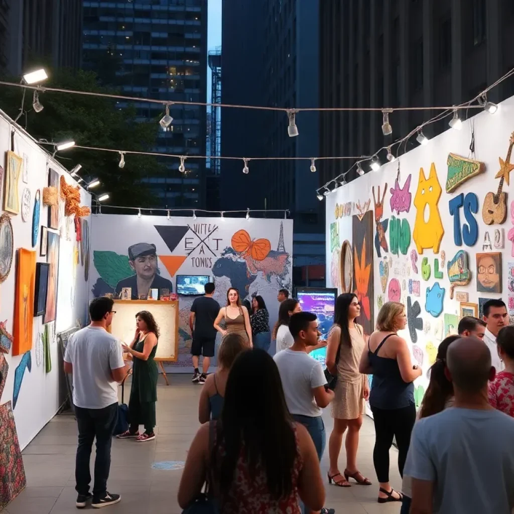 A collage of vibrant art and culture events in Memphis